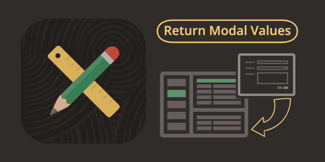 Oracle APEX - Returning Values from Modal Dialogs