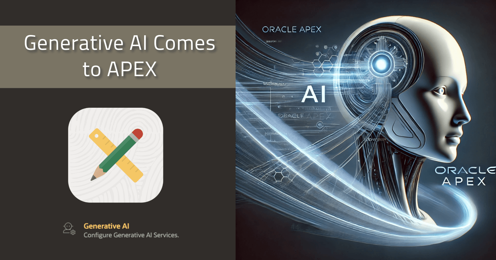 Generative AI Comes to APEX
